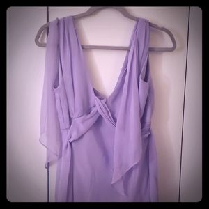 Lilac Vera Wang Bridesmaids Dress